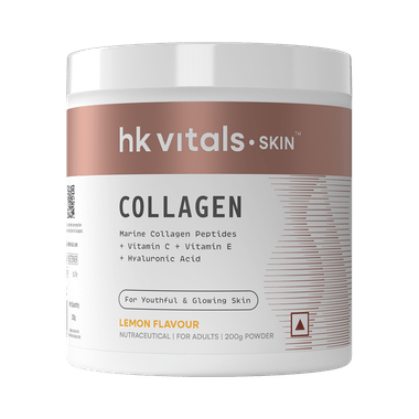 HK Vitals HK Vitals Skin Radiance Skin Collagen | Powder with Vitamin C, E & Biotin | Lemon