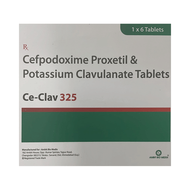 CE-Clav 325 Tablet