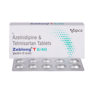 Zeblong T 40mg/8mg Tablet