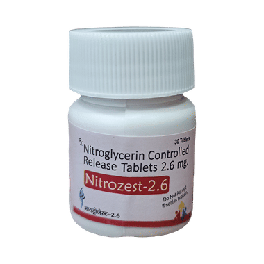 Nitrozest 2.6 Tablet CR
