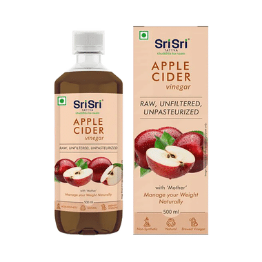 Sri Sri Tattva Apple Cider Vinegar For Weight Management | ACV Juice
