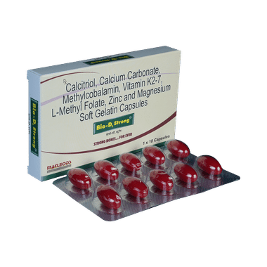 Bio-D3 Strong Soft Gelatin Capsule