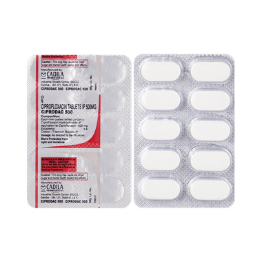 Ciprodac 500 Tablet