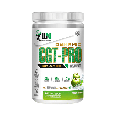 WN World Nutrition Dynamic CGT-Pro Powder Green Apple