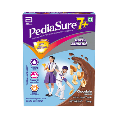 PediaSure Powder For Growing Children Chocolate With Oats & Almond