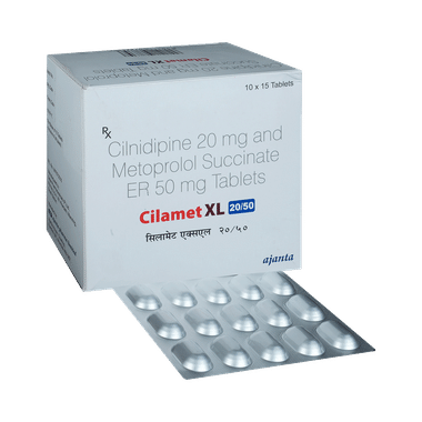 Cilamet XL 20/50 Tablet ER