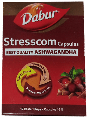 Dabur Stresscom Ashwagandha Capsule