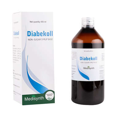 Medisynth Diabekoll Non-Sugar Syrup