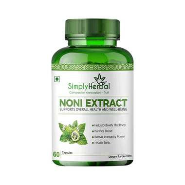 Simply Herbal Noni Extract Vegetarian Capsules