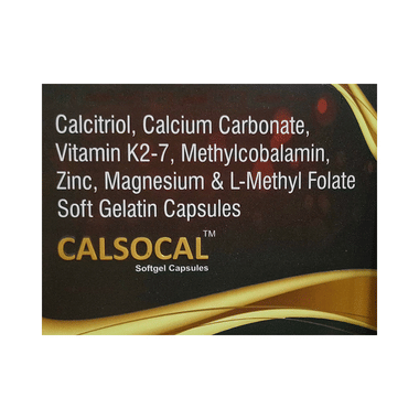 Calsocal Softgel Capsule