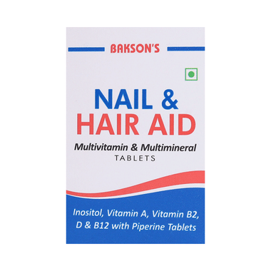 Bakson's Nail & Hair Aid Tablet