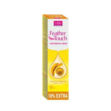 Vi-John Feather Touch Hair Removal Cream Haldi & Chandan