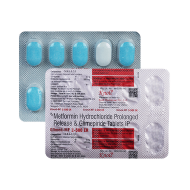 Glimed MF 2mg/500mg Tablet