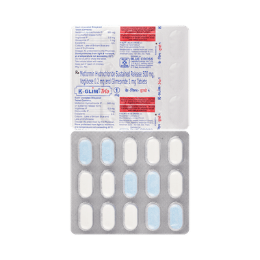 K-Glim-Trio 1mg Tablet SR