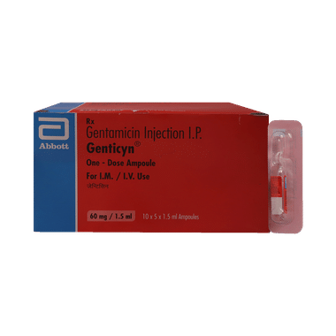 Genticyn 60mg Injection