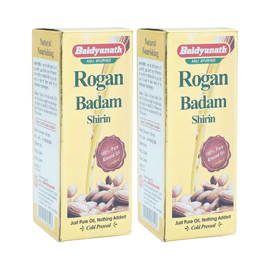 Baidyanath (Jhansi)  Rogan Badam Shirin Oil (100ml Each)