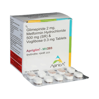 Apriglim-MV 203 Tablet SR