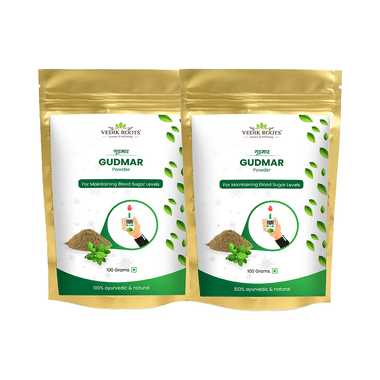Vedikroots Gudmar Powder (100gm Each)