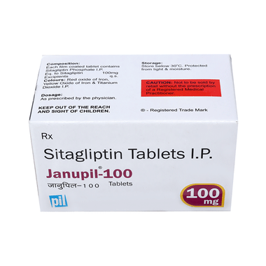 Janupil 100mg Tablet