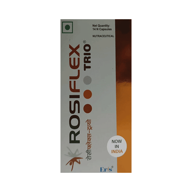 Rosiflex Trio Capsule With Rosehip Extract, Boswellia Serrata & Devil's Claw Extract