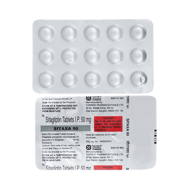 SitaXA 50mg Tablet