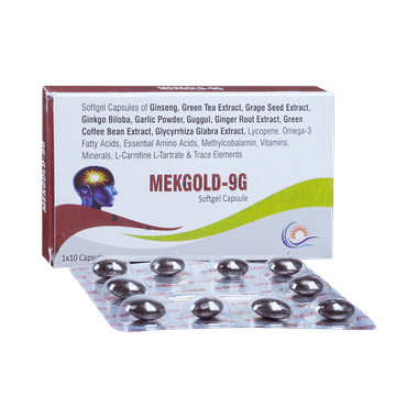 Mekgold 9G Softgel Capsule