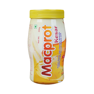 Macprot Protein with Vitamins & Minerals | Flavour Kesar Powder