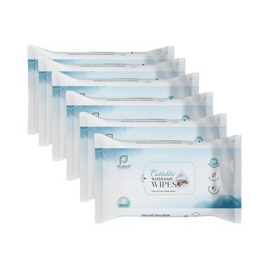 Cuddables Water Baby Wipes (5 Each)