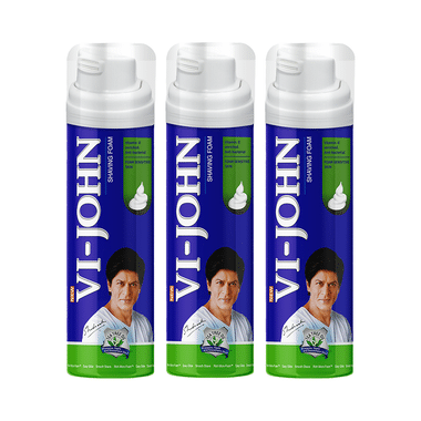 Vi-John Sensitive Skin Shaving Foam (250gm Each)