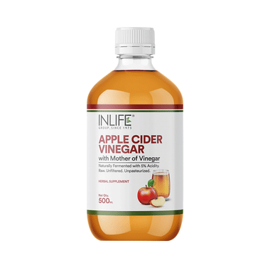 Inlife Apple Cider Vinegar ACV With Acidity 5% | With Mother Vinegar