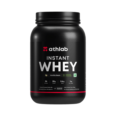 Athlab Instant Whey Protein Powder Vanilla Bean