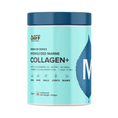 MyFitFuel Premium Series Hydrolyzed Marine Collagen+ with Glucosamine Unflavored