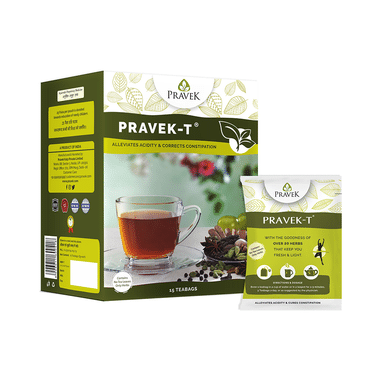 Pravek-T Herbal Tea For Relieving Acidity & Constipation