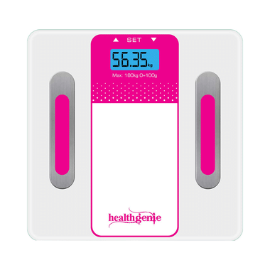Healthgenie Digital Personal Body Fat Analyzer Pink