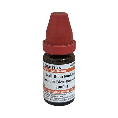 Dr Willmar Schwabe India Kali Bicarbonicum Dilution 200 CH