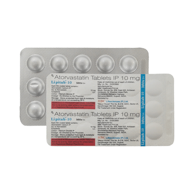 Lipitab 10mg Tablet