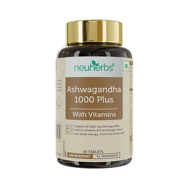 Neuherbs Ashwagandha 1000 Plus Tablet