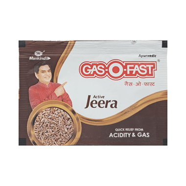 Gas-O-Fast Jeera Active Sachet | Helps Relieve Acidity
