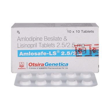 Amlosafe-LS 2.5mg/2.5mg Tablet