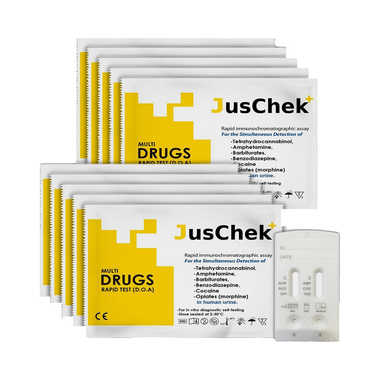 JusChek+ Urine Drug Test Kit