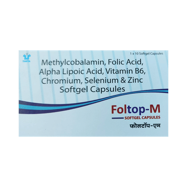 Foltop M Soft Gelatin Capsule