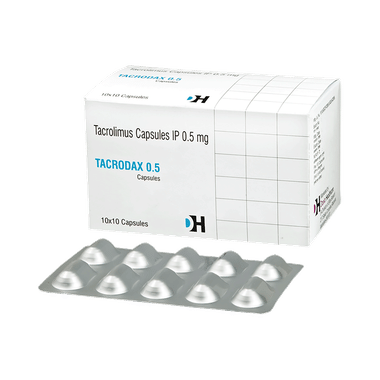 Tacrodax 0.5mg Capsule