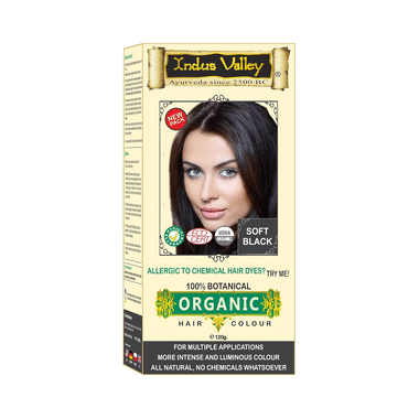Indus Valley Soft Black Botanical Hair Colour