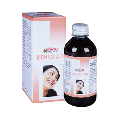 Bakson's Homeopathy Menso Aid Syrup