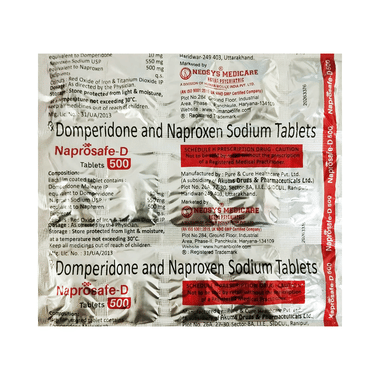 Naprosafe-D 500 Tablet