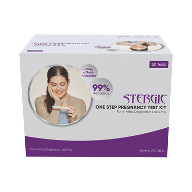 Stergic One Step Pregnancy Test Kit