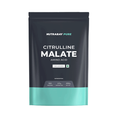 Nutrabay Citrulline Malate Amino Acid For Muscle Recovery & Endurance | Unflavoured
