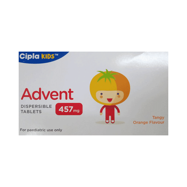Advent 457mg Tablet DT Tangy Orange