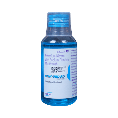 Senquel-AD Desensitising Mouthwash With Potassium Nitrate & Sodium Fluoride