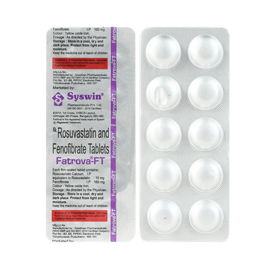 <span style='color:#626A7A'>Fatrova FT 160mg/10mg Tablet</span>